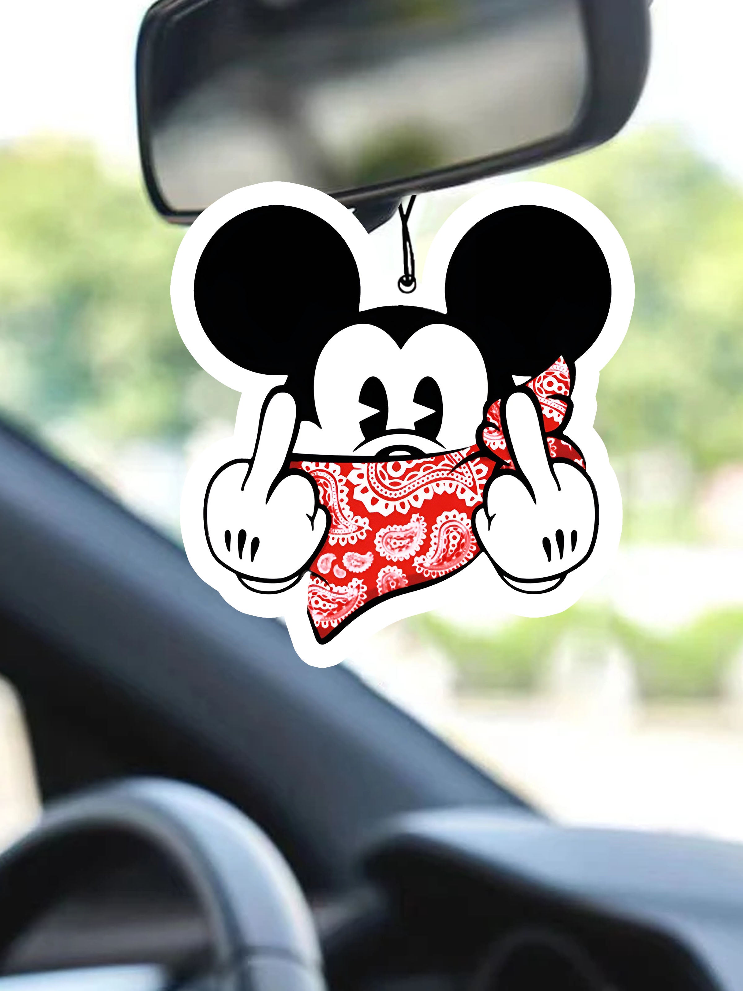 SERSERİ MİCKEY TASARIMLI OTO KOKUSU