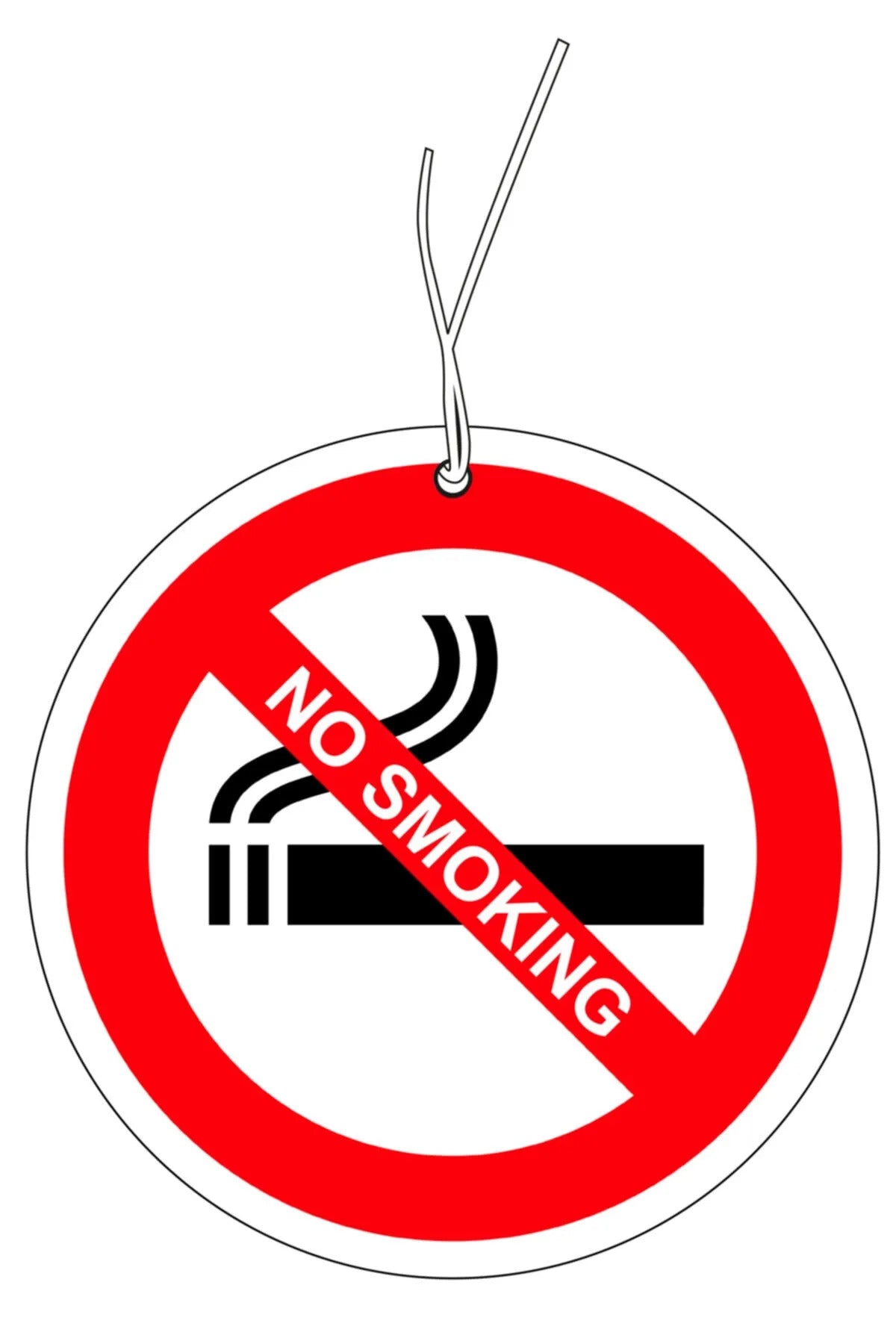 NO SMOKİNG TASARIMLI DEKORATİF OTO KOKUSU