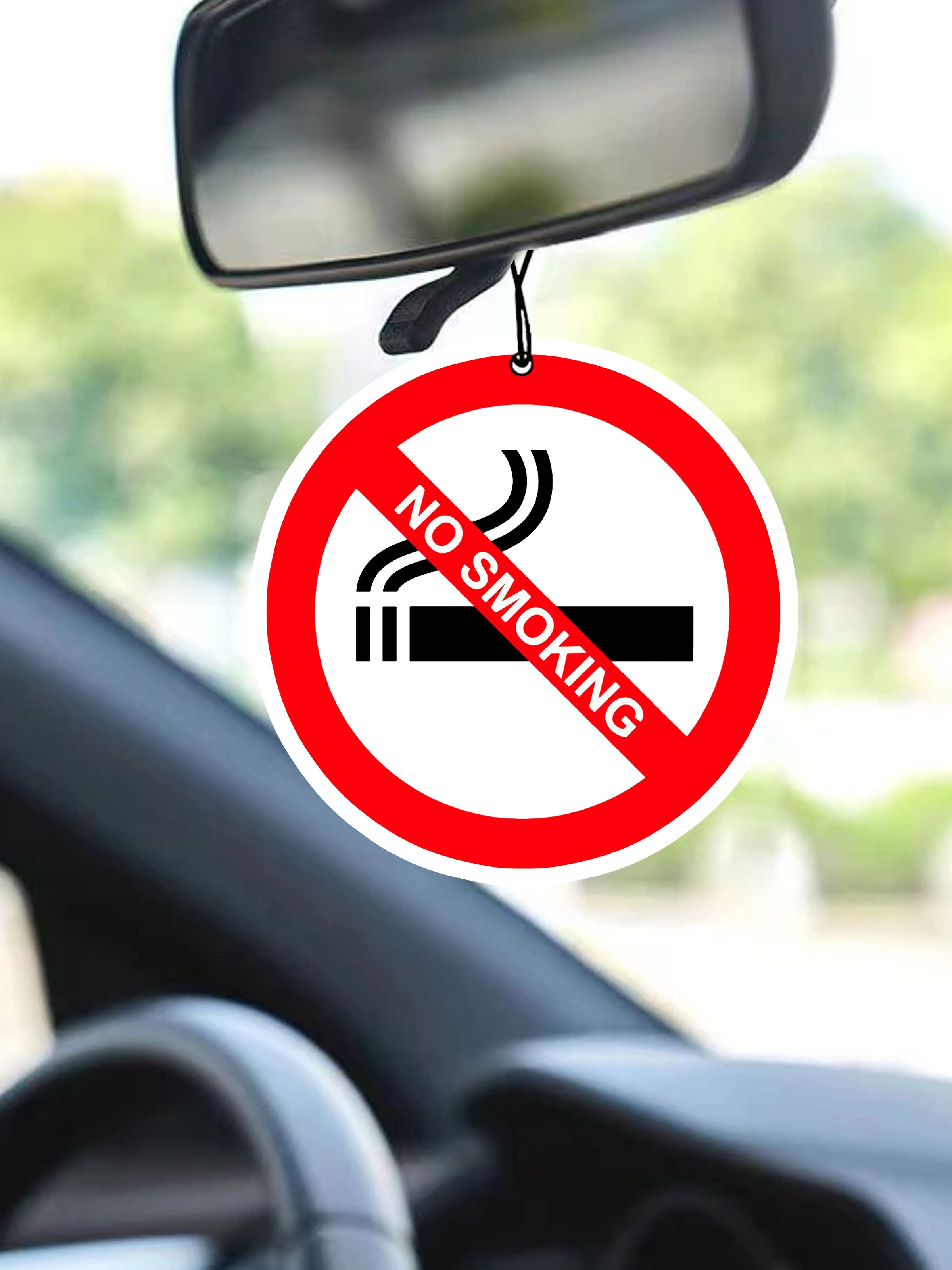 NO SMOKİNG TASARIMLI OTO KOKUSU