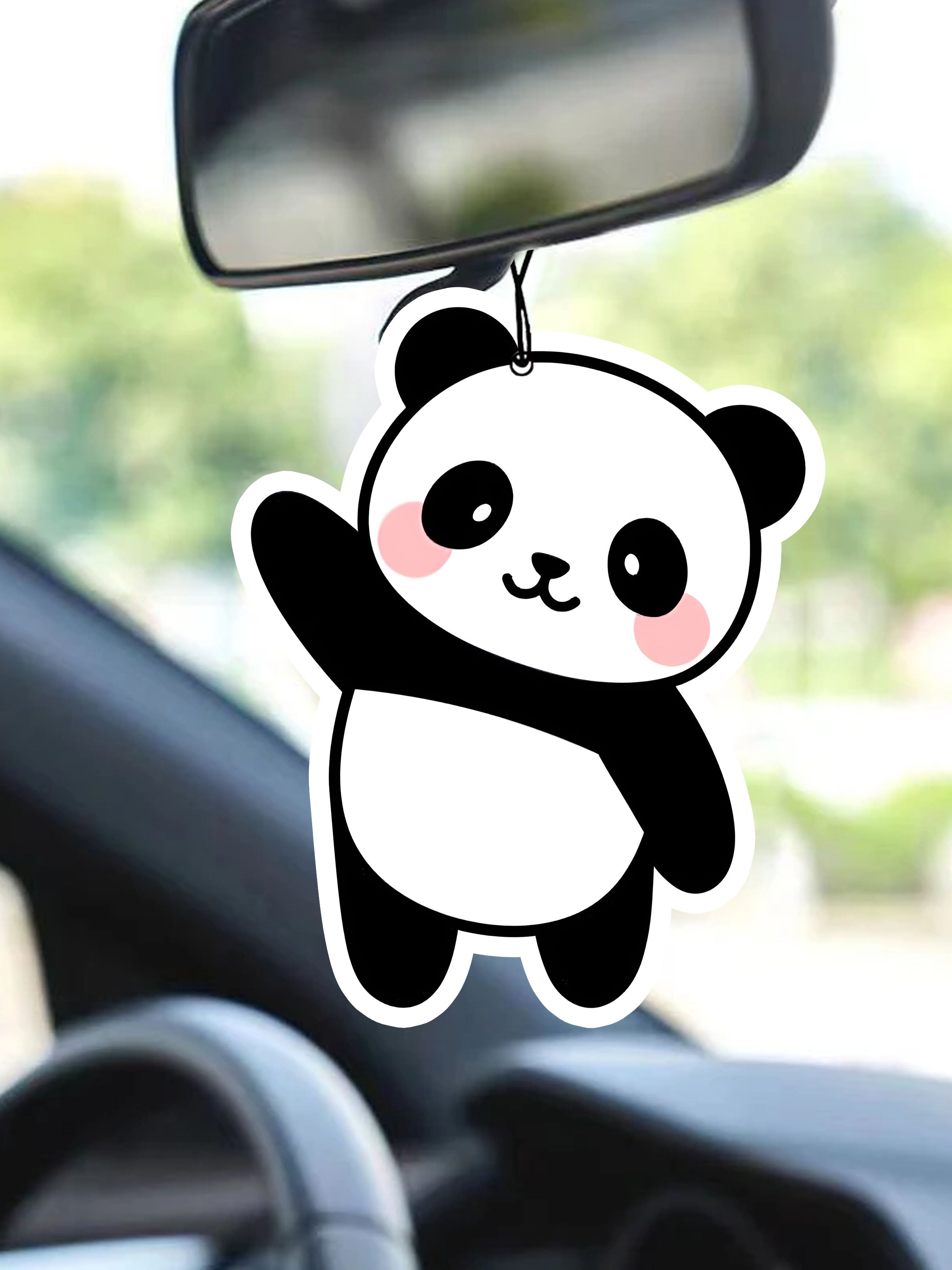 SEVİMLİ PANDA TASARIMLI OTO KOKUSU