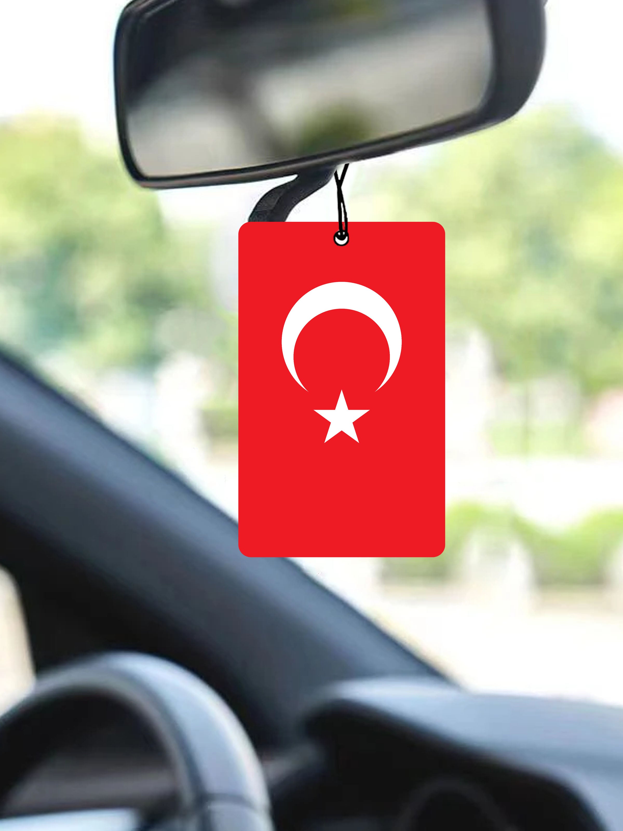 TÜRK BAYRAĞI TASARIMLI OTO KOKUSU