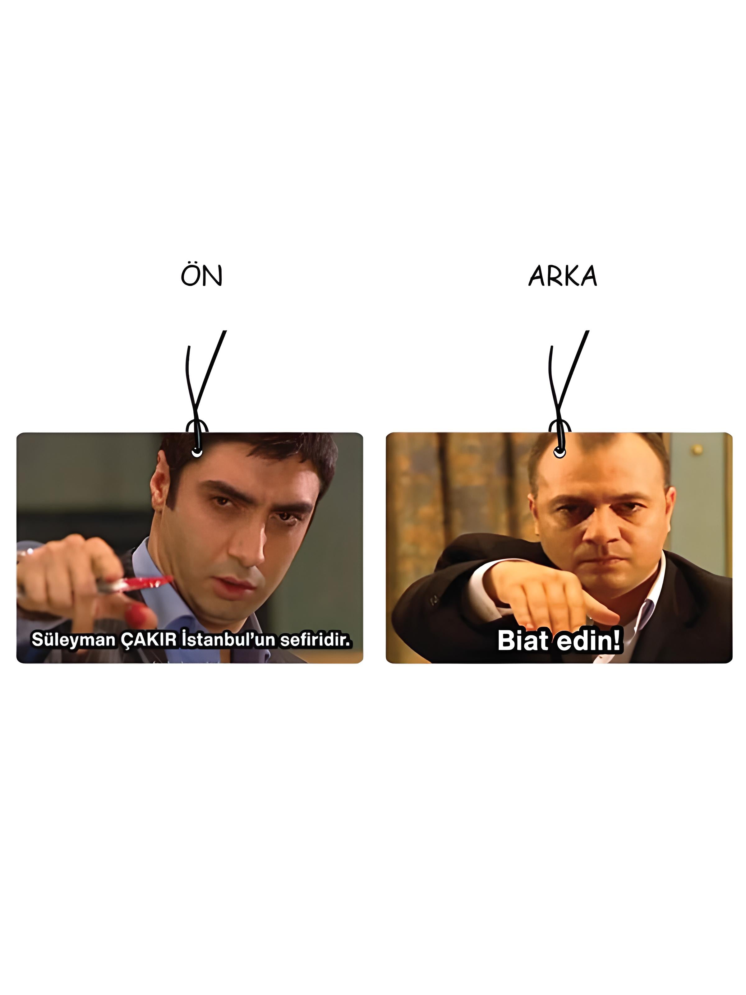 ÇAKIR BİAT EDİN TASARIMLI OTO KOKUSU